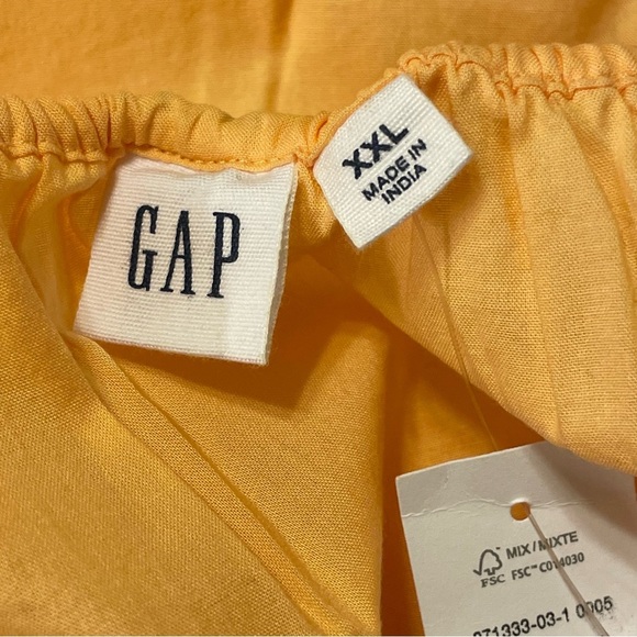 GAP Smocked-Strap Top in Peach Freeze - Picture 5 of 6